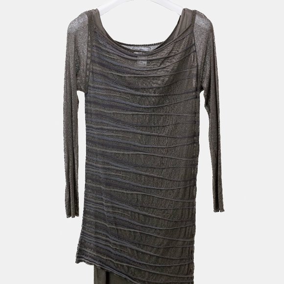 Sarah Pacini Asymmetrical Layered Dress - Picture 1 of 10
